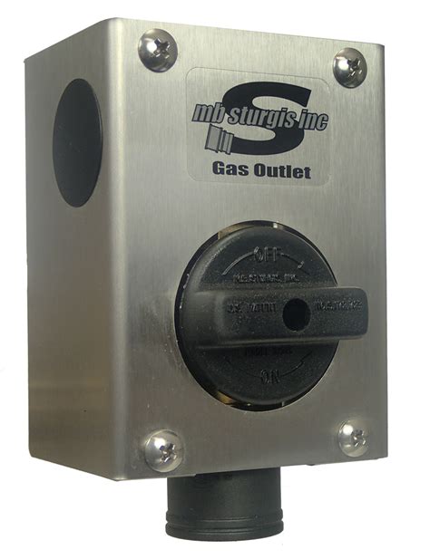 Stainless Steel Gas Outlet Box 